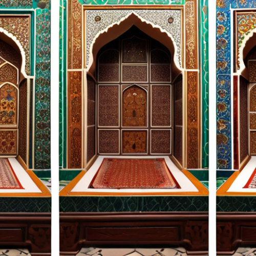 Home 7 Here are three image prompts in English, based on the provided Urdu text: