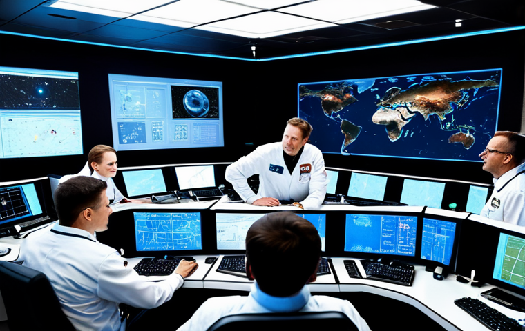 우주 항공기 연료 - Alternative Fuel Research**

"A scientist in a fully clothed lab coat working with advanced technolo...