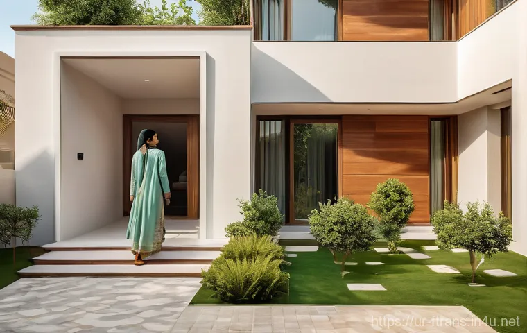 5G와 미래 운송 - **Prompt:** A vibrant and futuristic cityscape of a bustling Pakistani metropolis, resembling Lahore...