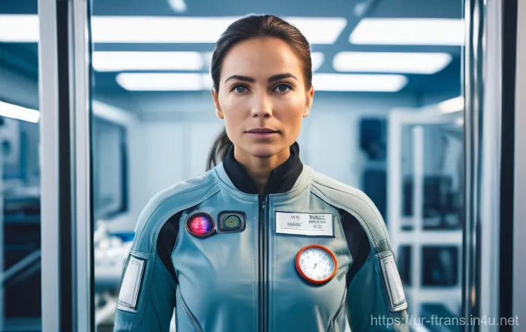 우주 항공사 - **Prompt:** A diverse group of space tourists, including men and women of various ethnicities, are e...