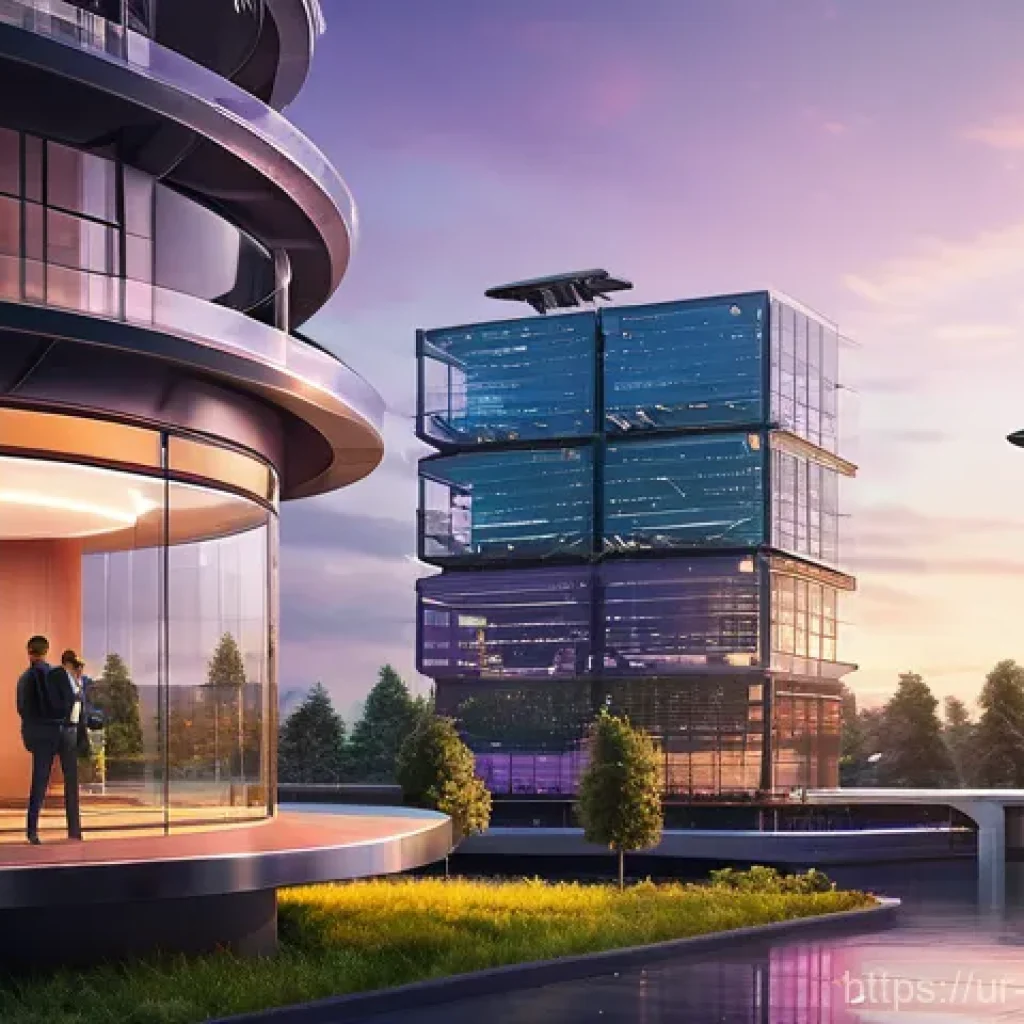 하늘을 나는 자동차 충전소 - **Prompt 1: Futuristic City Vertiport at Sunset**
A wide shot of a futuristic metropolis at suns...