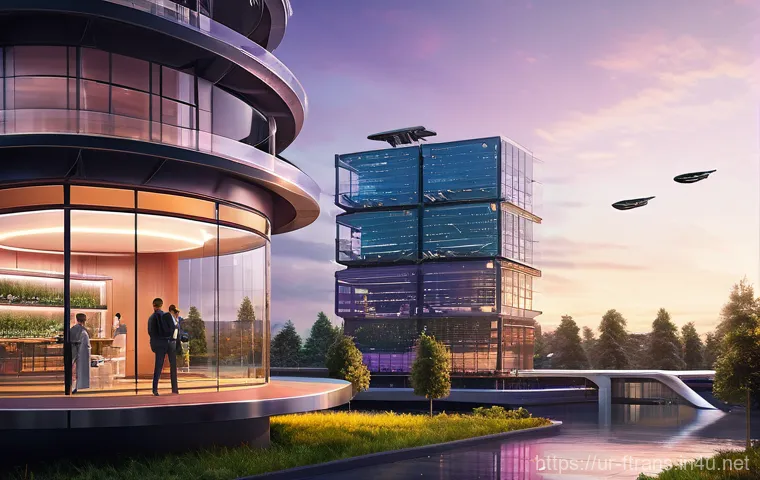 하늘을 나는 자동차 충전소 - **Prompt 1: Futuristic City Vertiport at Sunset**
A wide shot of a futuristic metropolis at suns...