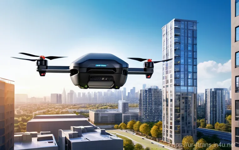 전기 드론 기술 - A high-angle shot of a state-of-the-art electric agricultural drone, featuring multiple rotors and a... 전기 드론 기술 - A high-angle shot of a state-of-the-art electric agricultural drone, featuring multiple rotors and a...