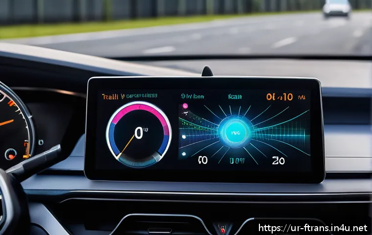 전기차 주행거리 - A detailed, realistic illustration of a modern electric vehicle battery management system interface ...